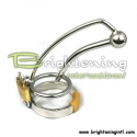 Dilator with pin and lock ring